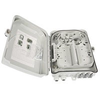 Boîtier de terminaison de fibre optique SURELINK 8, 16 ou 24 ports SC FTTH, protection IP68, montage sur poteau, boîtier FDB