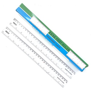 Regla de Plástico Transparente de 30 cm y 1 mm de Grosor, Calidad Premium, Ideal para la Escuela, el Hogar y la Oficina - Product Image 2