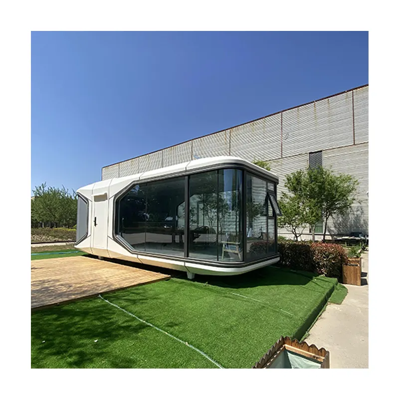 Hot Sale Modern Foldable Prefab Outdoor Hotel Modular Space Capsule House