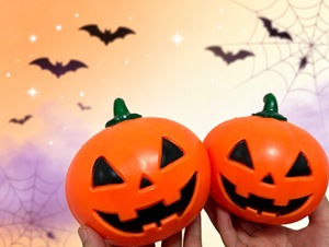 15cm Large Halloween Pumpkin Squishy Toy Slow Rising Soft Jack Lantern Stress Relief Squeeze <b>Fidget</b> Toy Halloween Party Gift - Product Image 5
