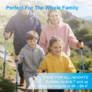 Bâtons de randonnée télescopiques en aluminium légers XATP pour la randonnée, la <span class=keywords><strong>marche</strong></span> sur neige et la <span class=keywords><strong>marche</strong></span> à pied - Product Image 6