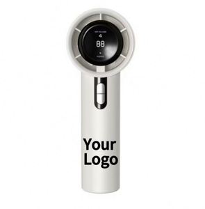 Ventilador de Mano Portátil con Logotipo Personalizado, Mini Ventilador USB Recargable con Batería para Auto y Exteriores - Product Image 1