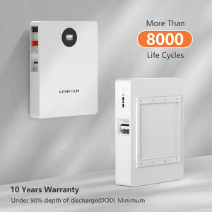 Batterie murale 48V 200Ah 5kwh 10kwh 16kwh 300ah Batterie LFP de protection Batterie LifePo4 Système de stockage d'énergie solaire Maison - Product Image 2