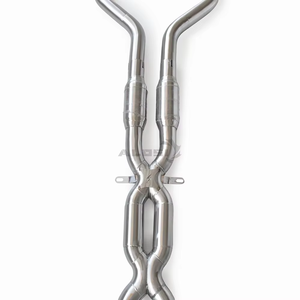Tuyau d'échappement intermédiaire en acier inoxydable 304 de qualité supérieure pour BMW M3 E92 V8 4.0L 2008-2013, pièces automobiles de modification de course - Product Image 2