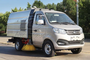 Camion balayeuse de déchets industriels lourds 3M3 pour la désaltération des routes après les inondations et la recyclage de la boue, camion d'assainissement - Product Image 2