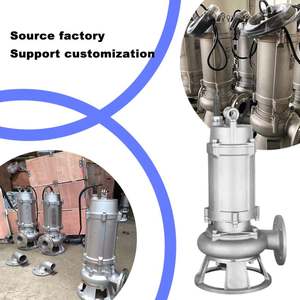 WQ Non Clogging Vertical Electric Drainage Sump <b>Pumps</b> Stainless Steel <b>Submersible</b> Sewage <b>Pump</b> for Dirty Water Sewage - Product Image 6