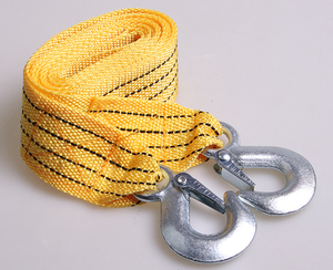 Courroies tendeurs de <span class=keywords><strong>voiture</strong></span> 3 tonnes 3 mètres <span class=keywords><strong>Corde</strong></span> de remorquage Outil de <span class=keywords><strong>traction</strong></span> pour véhicule Kit d'urgence Sangle d'arrimage <span class=keywords><strong>Corde</strong></span> portable - Product Image 3