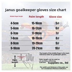 Gants de gardien de but de football pour adultes et enfants, équipement de protection des doigts pour les élèves du primaire, antidérapants, pour l'entraînement - Product Image 5