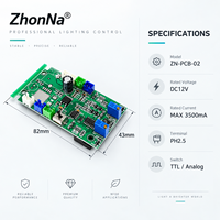 Module de pilote de circuit imprimé laser haute puissance 12V bleu-vert ZhonNa, courant constant analogique TTL, pièces et accessoires d'équipement laser OEM