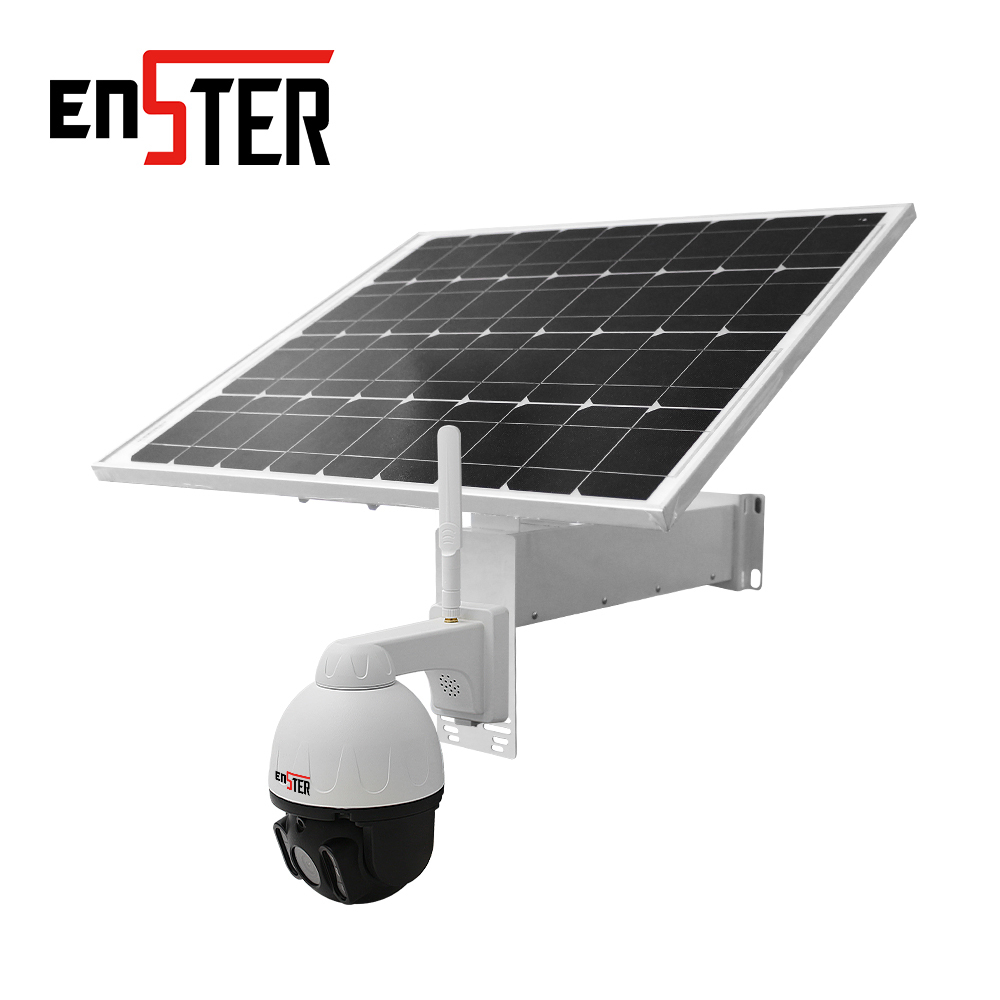 Enster Outdoor 5MP PTZ Solar Camera with 360 Panorama WiFi CMOS Sensor Memory Card Support · image 2