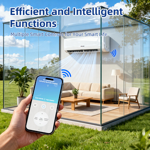 Aire Acondicionado de Pared de Bajo Consumo 3.5Kw 5.3Kw 7.0Kw con Descongelación Inteligente y Funcionamiento Silencioso para Sala de Estar u Oficina [Eficiencia Energética] 9000 - Product Image 6