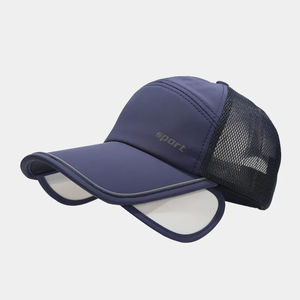 Gorra de béisbol deportiva de 5 paneles de alta calidad, gorra de camionero de malla transpirable e impermeable de secado rápido para ropa informal - Product Image 6