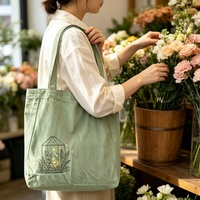 Sac fourre-tout en toile imprimé dessin animé personnalisé, écologique, anti-poussière, pour le shopping, promotionnel, cadeau, fournitures de travail