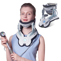 Dispositif de traction cervicale gonflable certifié Alphay, réglable, OEM, pour soulager la douleur au cou et aux épaules, décompression spinale
