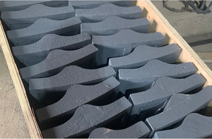 Piastra di Rivestimento per Mulino a Sfere in Acciaio ad Alto Tenore di <span class=keywords><strong>Manganese</strong></span>, Parti per Attrezzature Minerarie per Lavorazione del Minerale, Tipo di Lavorazione di Fusione, Marca TX, 100kg - Product Image 2