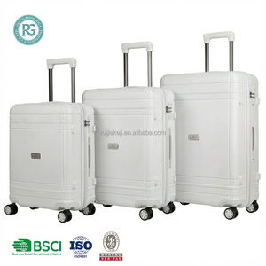 <strong>Large</strong> Capacity 20 24 28 Inch Classic Durable <strong>Black</strong> Fashionable Travel Luggage Set Waterproof Hard Shell PP <strong>Suitcase</strong> 4-Wheel - Product Image 4