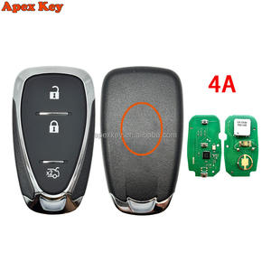 Llave Remota de Coche con Chip 4A Desbloqueado de 433MHz y 3 Botones de Proximidad para Chevrolet Orlando JM Trax Tracker - Product Image 1