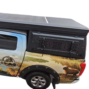 Tente <span class=keywords><strong>de</strong></span> <span class=keywords><strong>toit</strong></span> pour pick-up, démontable en moins d'une minute sans retirer la literie, modèle Wedge Camper Shell - Product Image 3