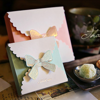 Boîte à cadeau neutre avec fleur savon, couleur imprimée de bonbons, bijoux, en carton, pliable, personnalisé, vente en gros