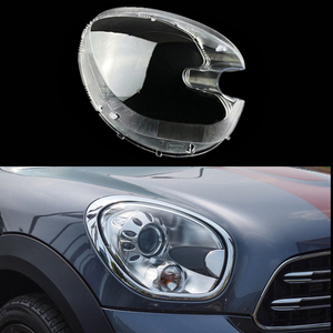 Para BMW <span class=keywords><strong>MINI</strong></span> R60 <span class=keywords><strong>2011</strong></span> 2012 2013 2014 2015 2016, carcasa de faro delantero, pantalla de Faro, cubierta de pantalla de cristal, lente de faro - Product Image 2