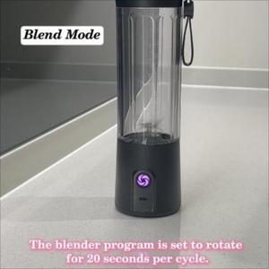 Licuadora Portátil Recargable USB de 550 ml con 6 Cuchillas, Limpieza con un Clic, Mezcladora de Cocina para Proteínas en Polvo, Venta al Por Mayor - Product Image 4