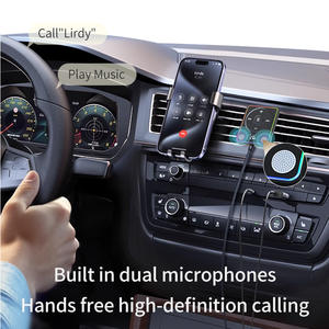 Reproductor de MP3 para coche Justlink BT 5,4, convertidor de Audio inalámbrico multifunción con reducción de ruido, adaptador de música AUX, receptor de plástico - Product Image 4