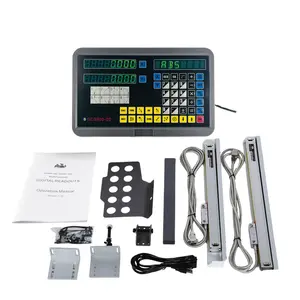 Controlador de torno cnc HXX, kit de lectura digital con pantalla digital de 2 ejes, escala dro y liner de 50-1000mm para mini máquina perforadora de túneles