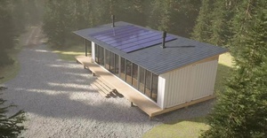 Case prefabbricate di lusso in legno, ville, completamente arredate - Product Image 4