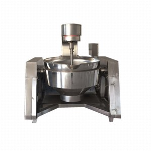 High Quality Large Commercial 100L/200L/300L/400L Electric Cooking Pot Vacuum Jacketed Mixing Kettle - Product Image 3