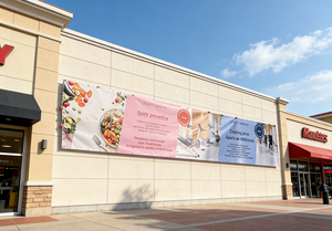 Lona de PVC Personalizada de Gran Tamaño, Pancarta Publicitaria Portátil <span class=keywords><strong>para</strong></span> Exteriores, Lona Impermeable de Vinilo, Pancarta Promocional Impresa Personalizada - Product Image 2