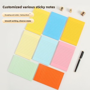 Notas Adhesivas Personalizadas Multicolores, Papel Offset, Mini Blocs de Notas Fáciles de Pegar, Tamaño Personalizado, para el Hogar, la Escuela y la <span class=keywords><strong>Oficina</strong></span> - Product Image 6
