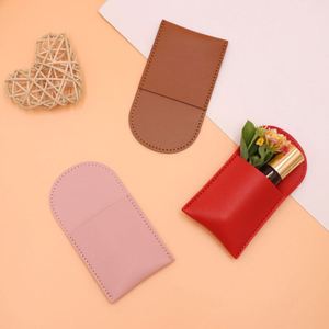 Portable Faux Leather Perfume Holder Elegant <b>Mini</b> Perfume Storage Bag Luxury <b>Lipstick</b> Storage Sleeve As Gift with Custom Logo - Product Image 2