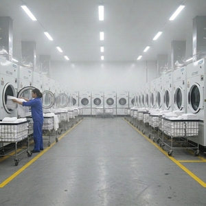 Séchoir industriel textile à vapeur électrique/gaz/GPL de 15 kg à 100 kg, machine à sécher le <span class=keywords><strong>linge</strong></span> de 35 kg avec nettoyage à la vapeur, nouveau modèle - Product Image 2