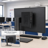 Mini PC au prix d'usine, Intel Core i5 i7, ordinateur de bureau professionnel, 8 Go 16 Go, support VESA, Windows 11, pour bureau, école, laboratoire