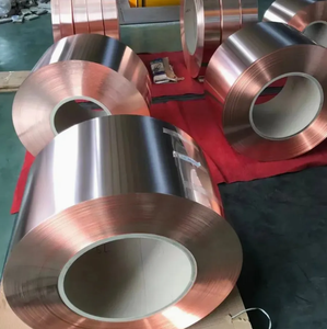 Bobine de cuivre à haute conductivité, surface brillante, GB/T 2059, cuivre sans oxygène, rouleau pour câble de transmission d'énergie - Product Image 2