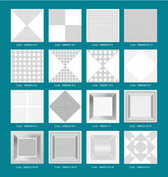 Panneaux de plafond isolés en aluminium suspendus certifiés CE étanches modernes industriels pour la décoration intérieure