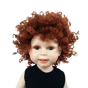 <span class=keywords><strong>York</strong></span> Pelucas Peluca de cabello para niñas Gran fábrica Buen precio Nuevo China Natural Lady Star Lace para 18 pulgadas America Girl al por mayor - Product Image 3