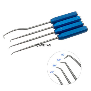 Ciseau à cartilage ACL/PCL avec manche en aluminium 25 °   90 °   Instrument chirurgical orthopédique - Product Image 6