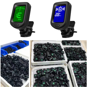 T75, venta al por mayor, cromática con Clip afinador de guitarra, carga eléctrica, piezas de instrumentos de cuerda de plástico, accesorios para guitarra y bajo - Product Image 5