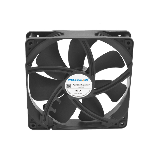 WELLSUNFAN High-Speed 140mm DC Ball Bearing Cooling Fan for Computer Case 1600 RPM 82.72CFM OEM/ODM Industrial Exhaust Fan