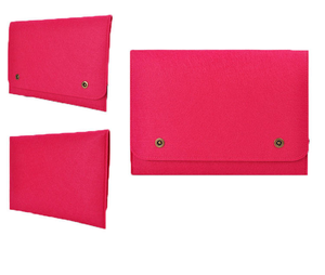 New Durable Lightweight Felt <b>Laptop</b> <b>Sleeve</b> 14 Pro 16 for MacBook Air 13 with Large Capacity - Product Image 4