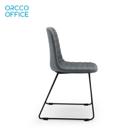 Chaises en plastique de bureau empilables en ligne, haute qualité, fabricant moderne de la chine
