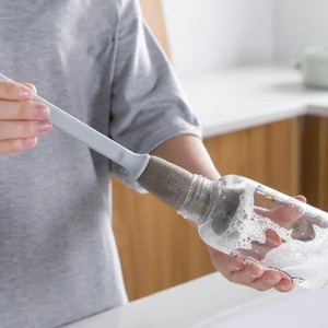 <b>Long</b> <b>Handle</b> <b>Sponge</b> Brush Kitchen Cleaning Supplies Bottle Cleaning Brush Cups Beers Jugs Cleaned Kitchen Tool - Product Image 4