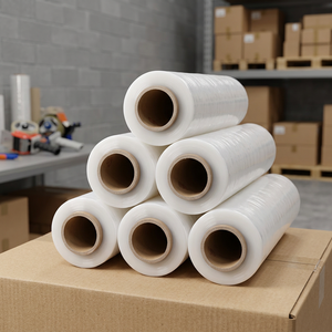Película Estirable Manual de LLDPE de 500 mm x 500 m x 15 μm, 6 Rollos/Caja – Fabricante de Película Estirable - Product Image 3