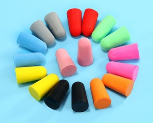 Custom Logo Ear <b>Plugs</b> <b>Red</b> Bell Shaped Foam Ear <b>Plugs</b> with Case - Product Image 2