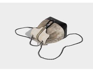 Sac à dos en cuir durable de haute qualité, style bohème, résistant à l'eau, avec poignée et sangle, petite taille, pour femme - Product Image 3