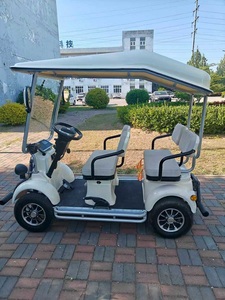 Vente directe usine – Voiturette de golf classique vintage avec freins à disque sur les quatre roues, certifiée CEE COC et conforme aux normes européennes - Product Image 5