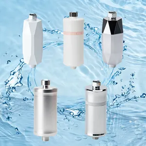 Best New Products Of 2023 Bathroom Replenish Skin Vitamin C Remove Human Fatigue Softened Water SPA Shower Water Filter