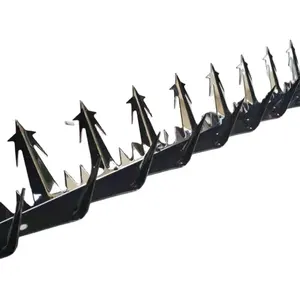 2024 Anti-Climb High Security Sharp Razor Wall Spikes on Top of Wall and Fence/anti climb fence spikes