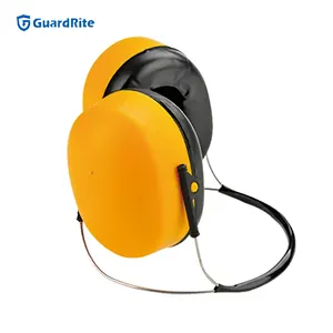 Pelindung telinga bahan Abs dapat disesuaikan merek Guardrite untuk helm keselamatan